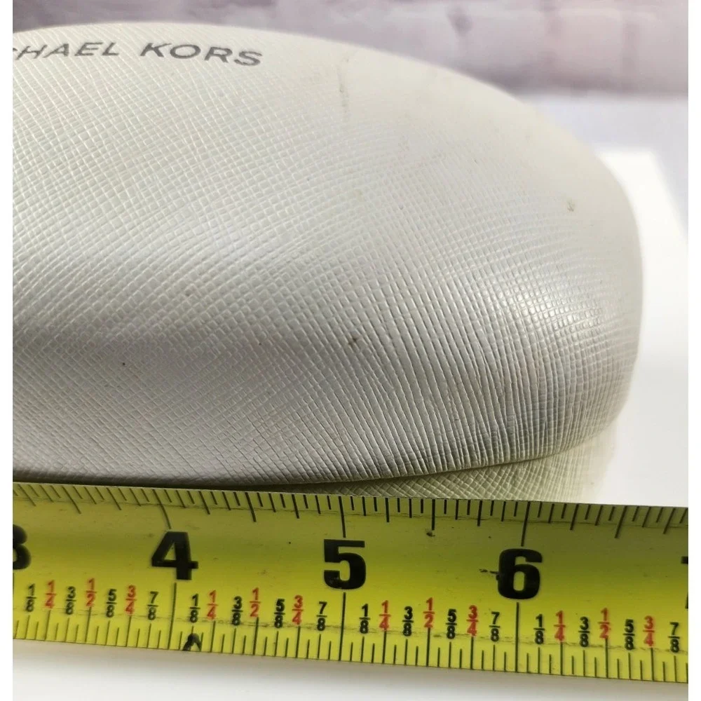 Michael Kors Eyeglass Sunglass Case Clam Shell Oversized